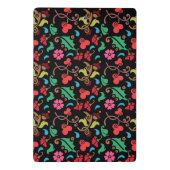 Blumenmuster mit glattem Hintergrund-45673 Mini Klemmbrett (Rückseite)