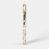 Blumenmuster mit rosa, orange, gelb samsung galaxy hülle (Rechte Seite)