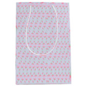 Blumenmuster Mittlere Geschenktüte (Vorderseite)