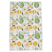 Blumenmuster Mittlere Geschenktüte (Rückseite)