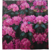 Blumenmuster-Mode-Dekorative abstrakt Duschvorhang (Vorderseite)