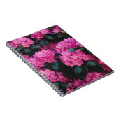 Blumenmuster-Mode-Dekorative abstrakt Notizblock (Rechte Seite)