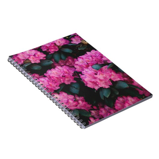 Blumenmuster-Mode-Dekorative abstrakt Notizblock (Rechte Seite)