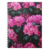Blumenmuster-Mode-Dekorative abstrakt Notizblock (Vorderseite)