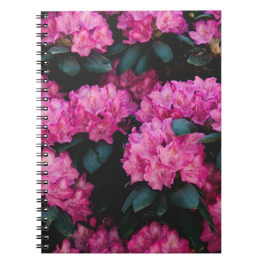 Blumenmuster-Mode-Dekorative abstrakt Notizblock (Vorderseite)