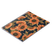 Blumenmuster-Mode-Dekorative tropisch Notizblock (Linke Seite)