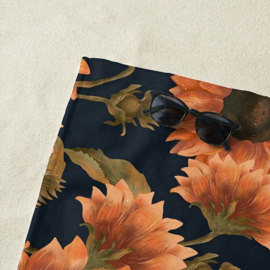 Blumenmuster-Mode-Dekorative tropisch Strandtuch (Beispiel)