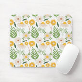 Blumenmuster Mouse Pad Mousepad (Mit Mouse)