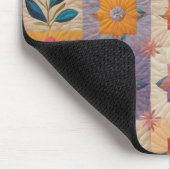 Blumenmuster Mousepad (Ecke)