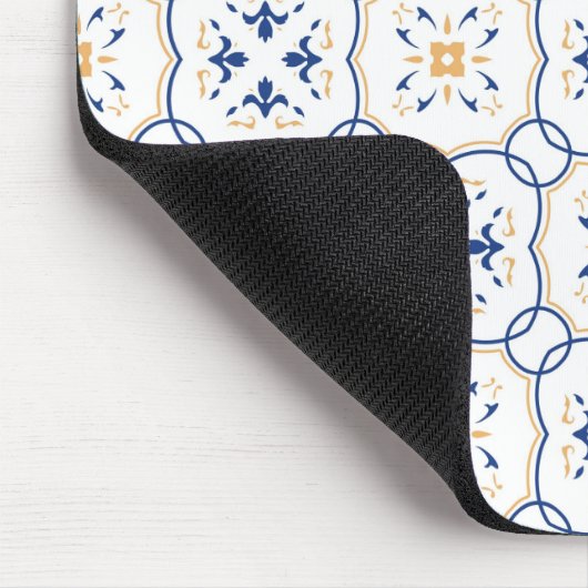 Blumenmuster Mousepad (Ecke)