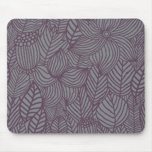 Blumenmuster Mousepad (Vorne)