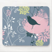 Blumenmuster Mousepad (Vorne)