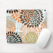 Blumenmuster Mousepad (Mit Mouse)