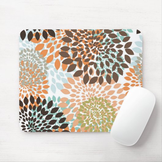Blumenmuster Mousepad (Mit Mouse)