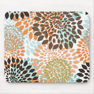 Blumenmuster Mousepad
