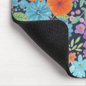 Blumenmuster Mousepad (Ecke)