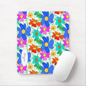 Blumenmuster Mousepad (Mit Mouse)