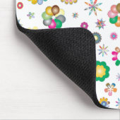 Blumenmuster Mousepad (Ecke)