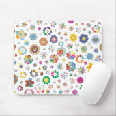 Blumenmuster Mousepad (Mit Mouse)