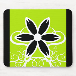 Blumenmuster Mousepad