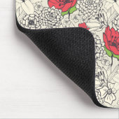 Blumenmuster Mousepad (Ecke)