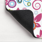 Blumenmuster Mousepad (Ecke)
