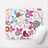 Blumenmuster Mousepad (Mit Mouse)
