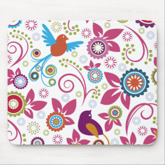 Blumenmuster Mousepad