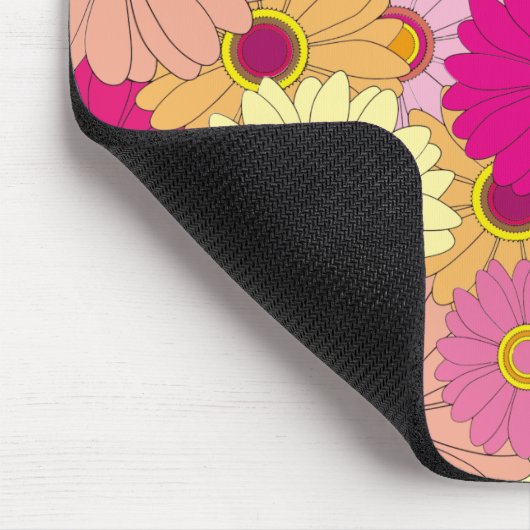 Blumenmuster Mousepad (Ecke)