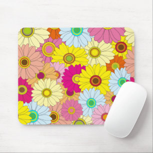 Blumenmuster Mousepad