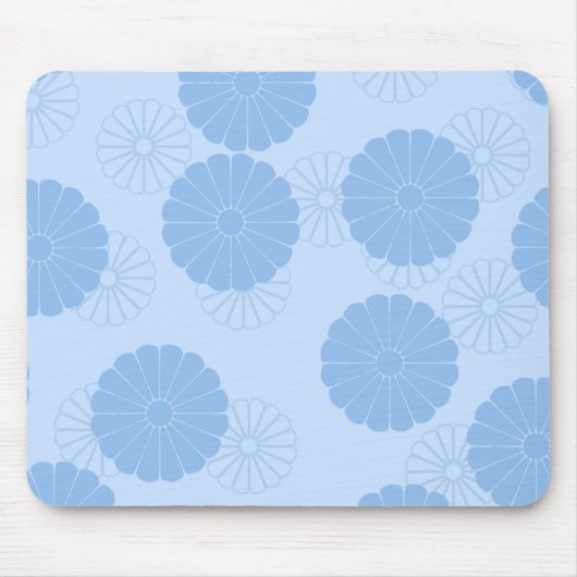 Blumenmuster Mousepad (Vorne)