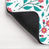 Blumenmuster Mousepad (Ecke)