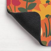 Blumenmuster Mousepad (Ecke)