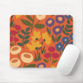 Blumenmuster Mousepad (Mit Mouse)