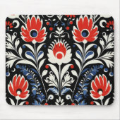 Blumenmuster Mousepad (Vorne)