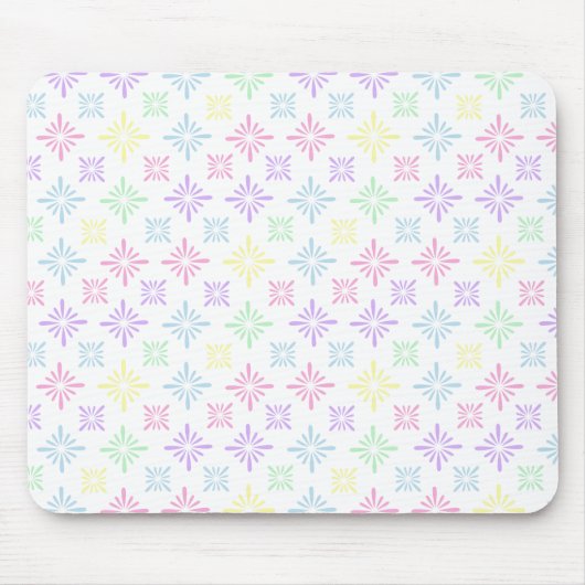 Blumenmuster Mousepad (Vorne)