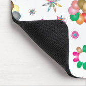 Blumenmuster Mousepad (Ecke)