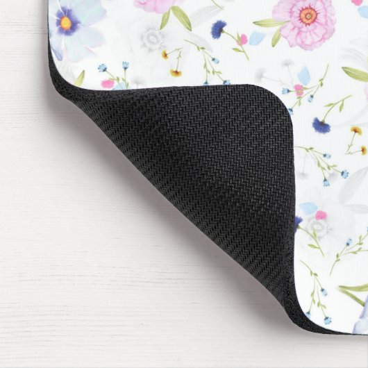 Blumenmuster Mousepad (Ecke)