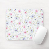 Blumenmuster Mousepad (Mit Mouse)
