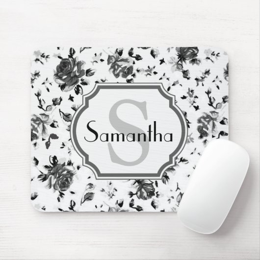 Blumenmuster Mousepad (Mit Mouse)