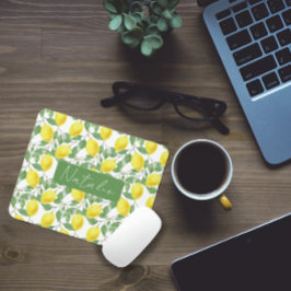 Blumenmuster-Mousepad in Aquarellfarbe Mousepad