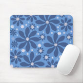 Blumenmuster-Mousepad - Stilvolle Schreibtischzugr Mousepad (Mit Mouse)