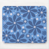 Blumenmuster-Mousepad - Stilvolle Schreibtischzugr Mousepad (Vorne)
