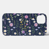 Blumenmuster-Muster-Fashion-Frühlingsblumen Case-Mate iPhone Hülle (Rückseite (Horizontal))