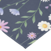 Blumenmuster-Muster-Fashion-Frühlingsblumen Tischdecke (Schrägansicht)