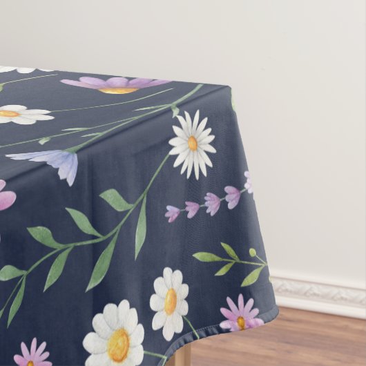 Blumenmuster-Muster-Fashion-Frühlingsblumen Tischdecke (Beispiel)