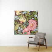 Blumenmuster nahtlos Hintergrund mit In Art Wandteppich (Beispiel (Horizontal))