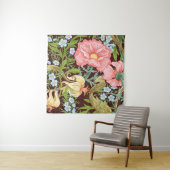 Blumenmuster nahtlos Hintergrund mit In Art Wandteppich (Beispiel)