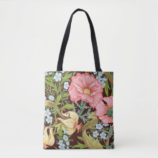 Blumenmuster nahtlos, Hintergrund mit In der Kunst Tasche