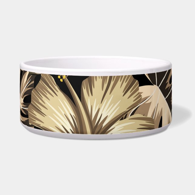 Blumenmuster Nahtlos Muster mit Blätter. Napf (Vorderseite)